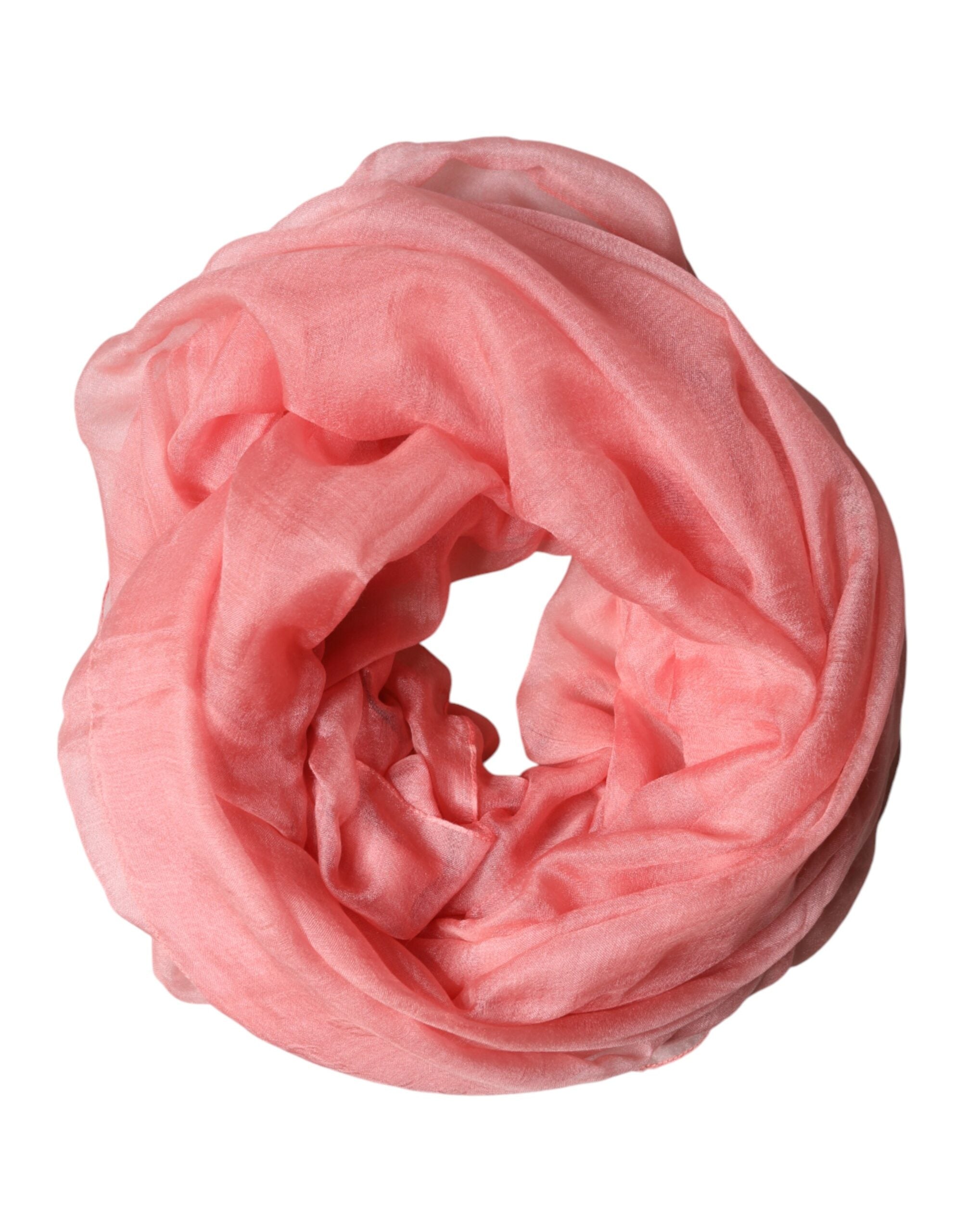 Light Pink Cashmere Neck Wrap Shawl Scarf - ventzia