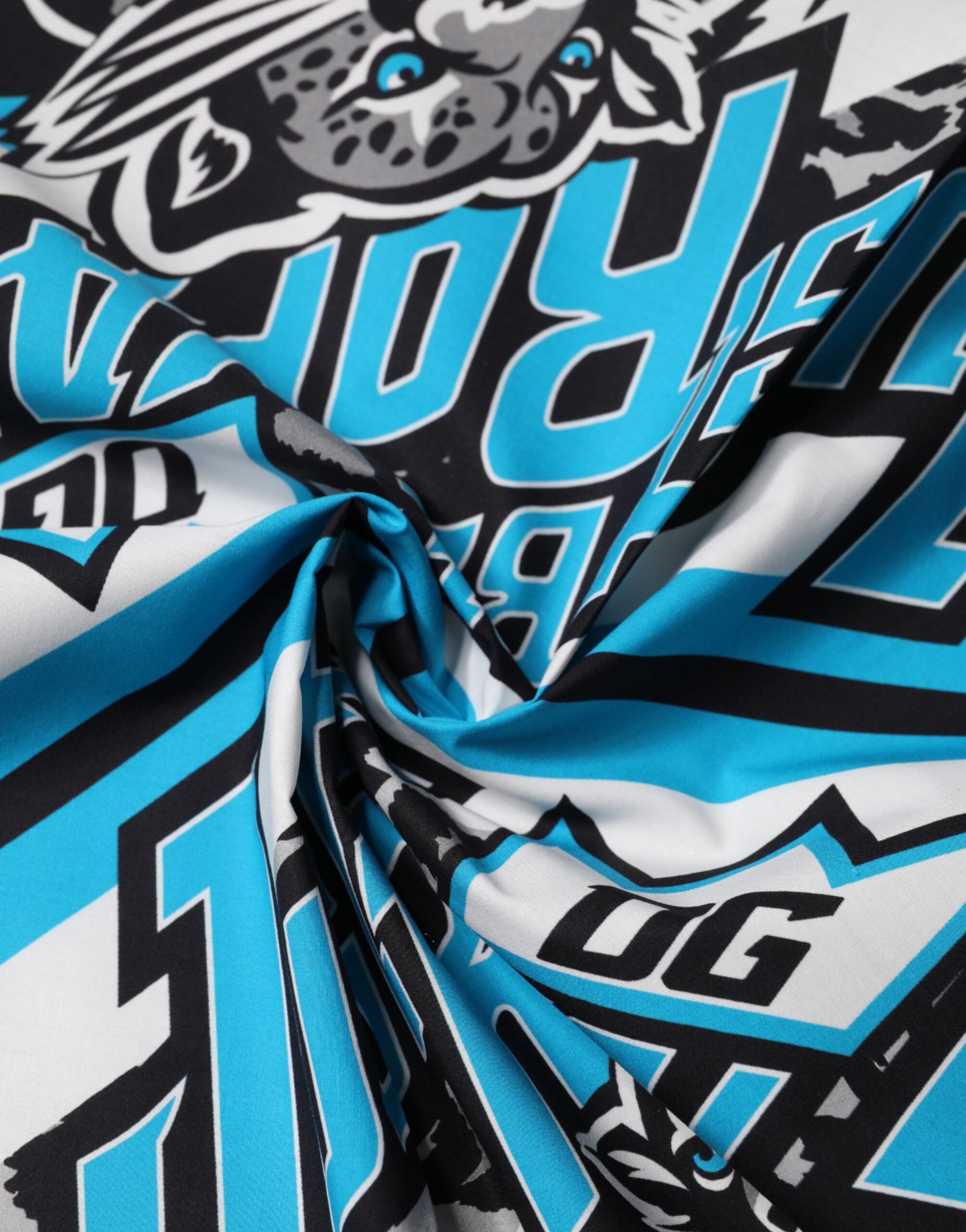 Multicolor DG Royals Square Foulard 51.5cm x 51cm Scarf - ventzia