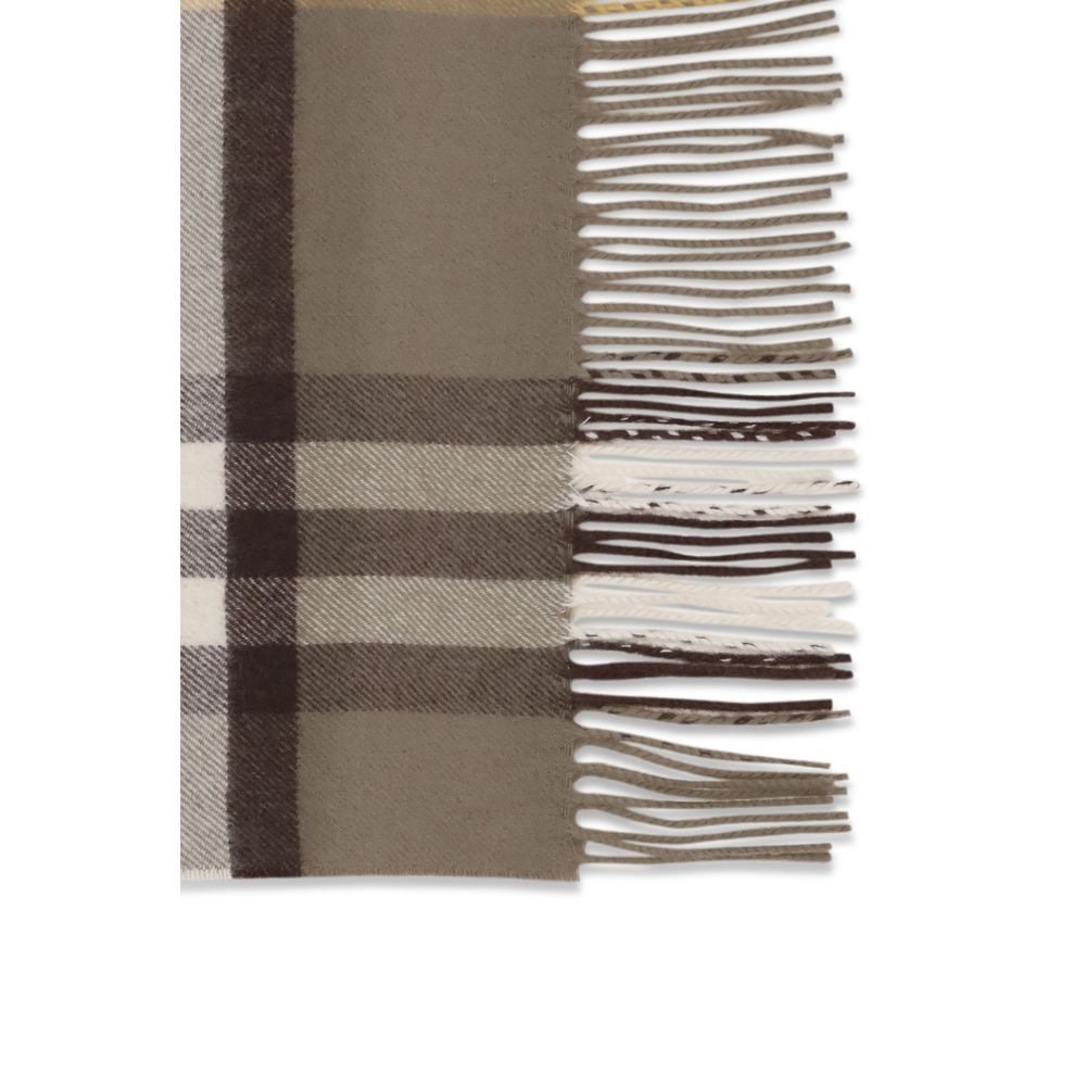 Brown Cashmere Scarf - ventzia