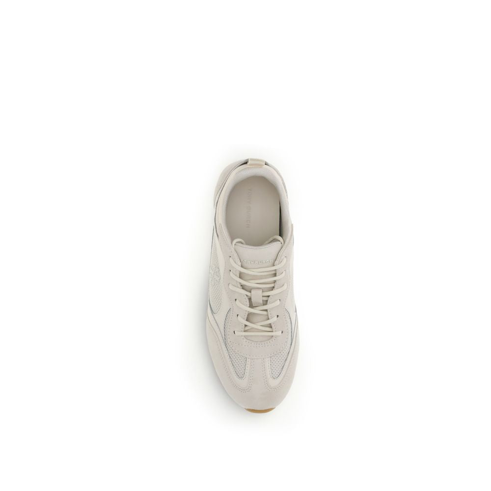 Beige Calf Leather Bos Taurus Low Top Sneakers - ventzia