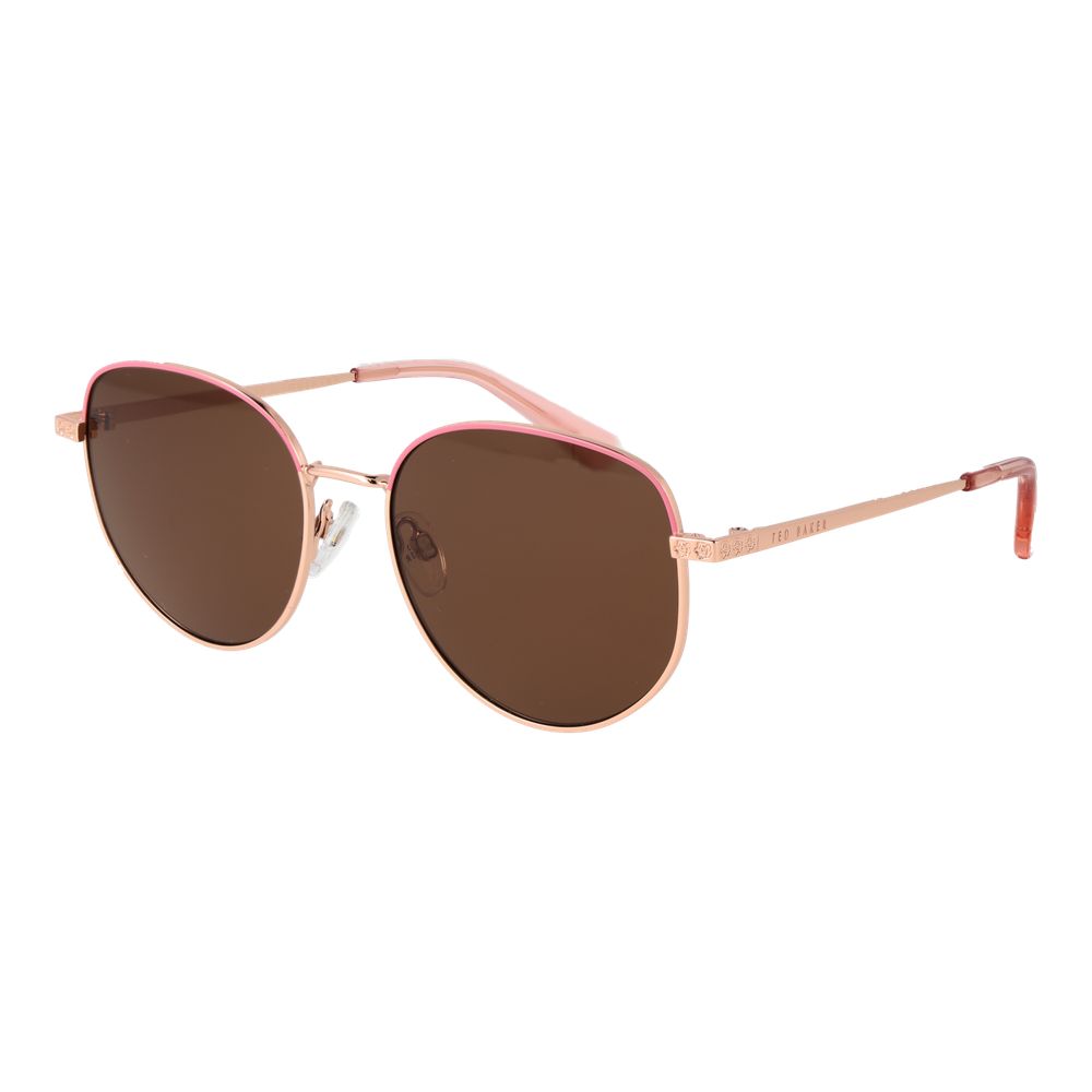 Rose Gold Metal Sunglasses - ventzia
