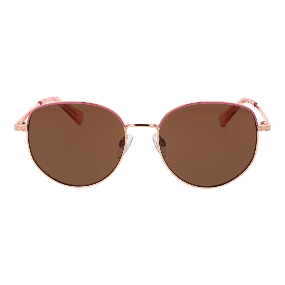 Rose Gold Metal Sunglasses - ventzia