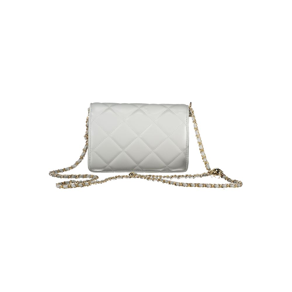 Grigio Polyurethane Women Handbag