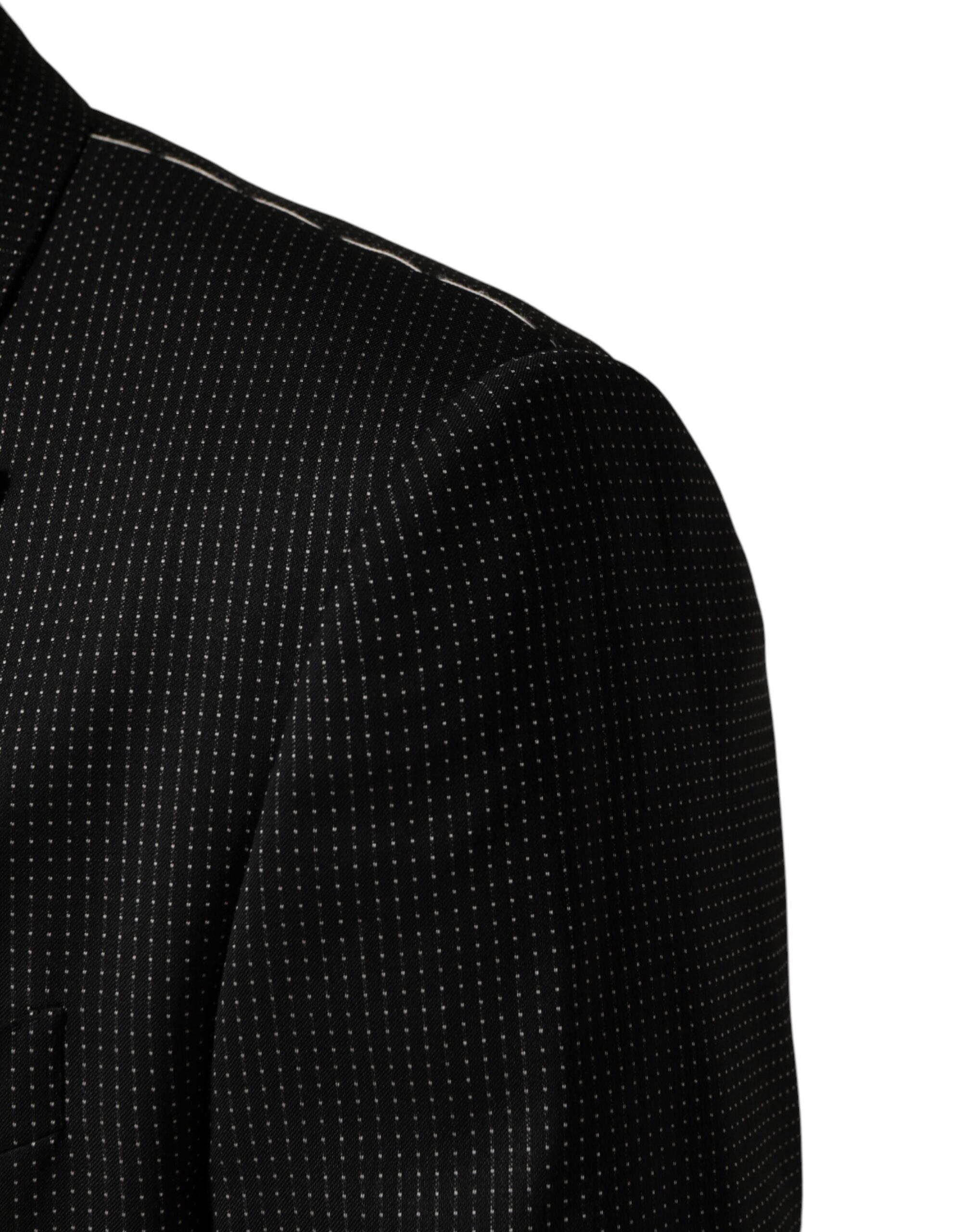 Black Fantasy Single Breasted Jacket Blazer - ventzia