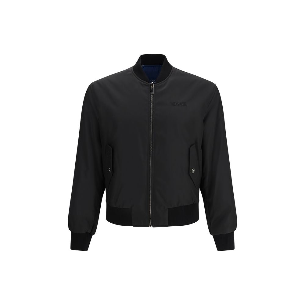 Black Polyamide Bomber - ventzia