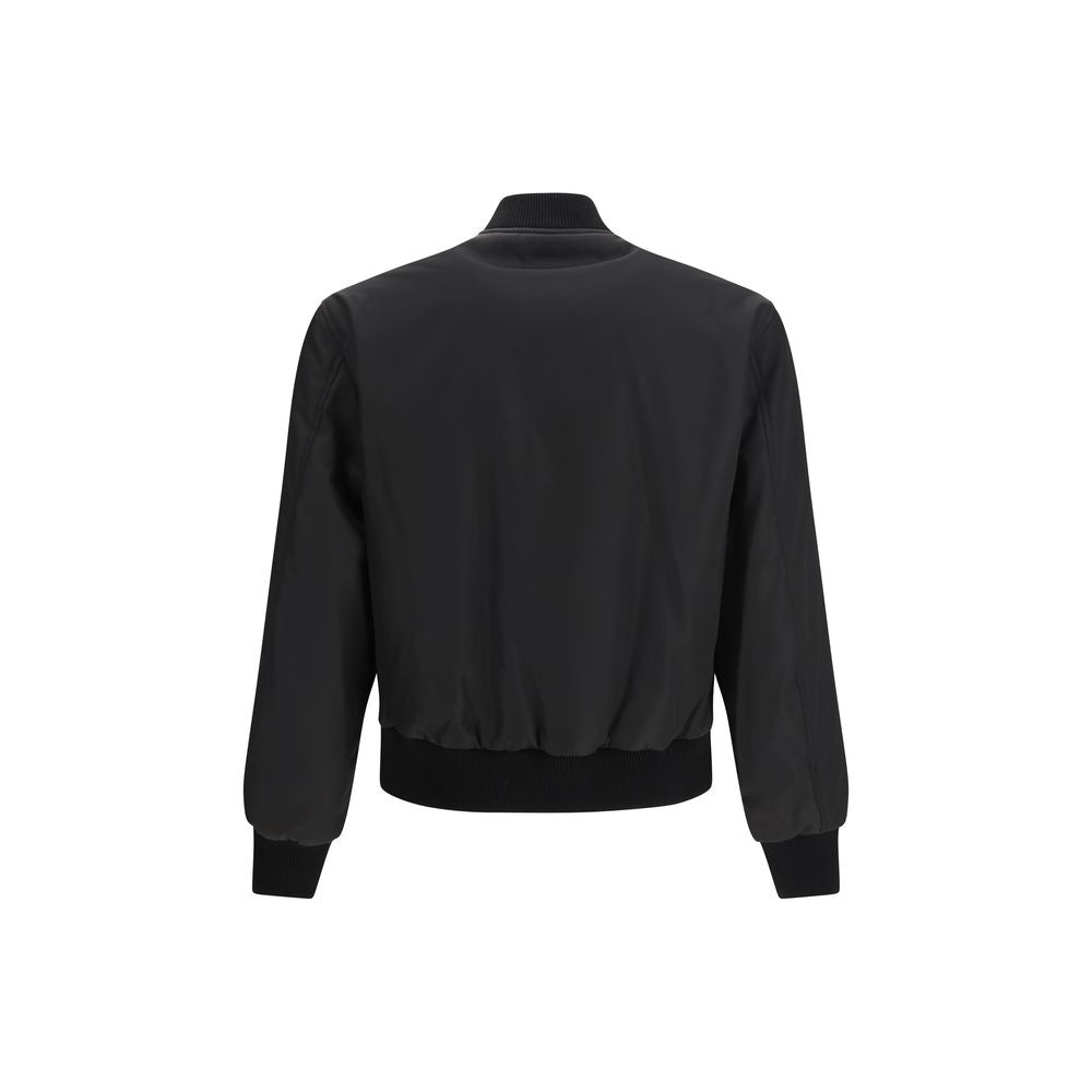 Black Polyamide Bomber - ventzia