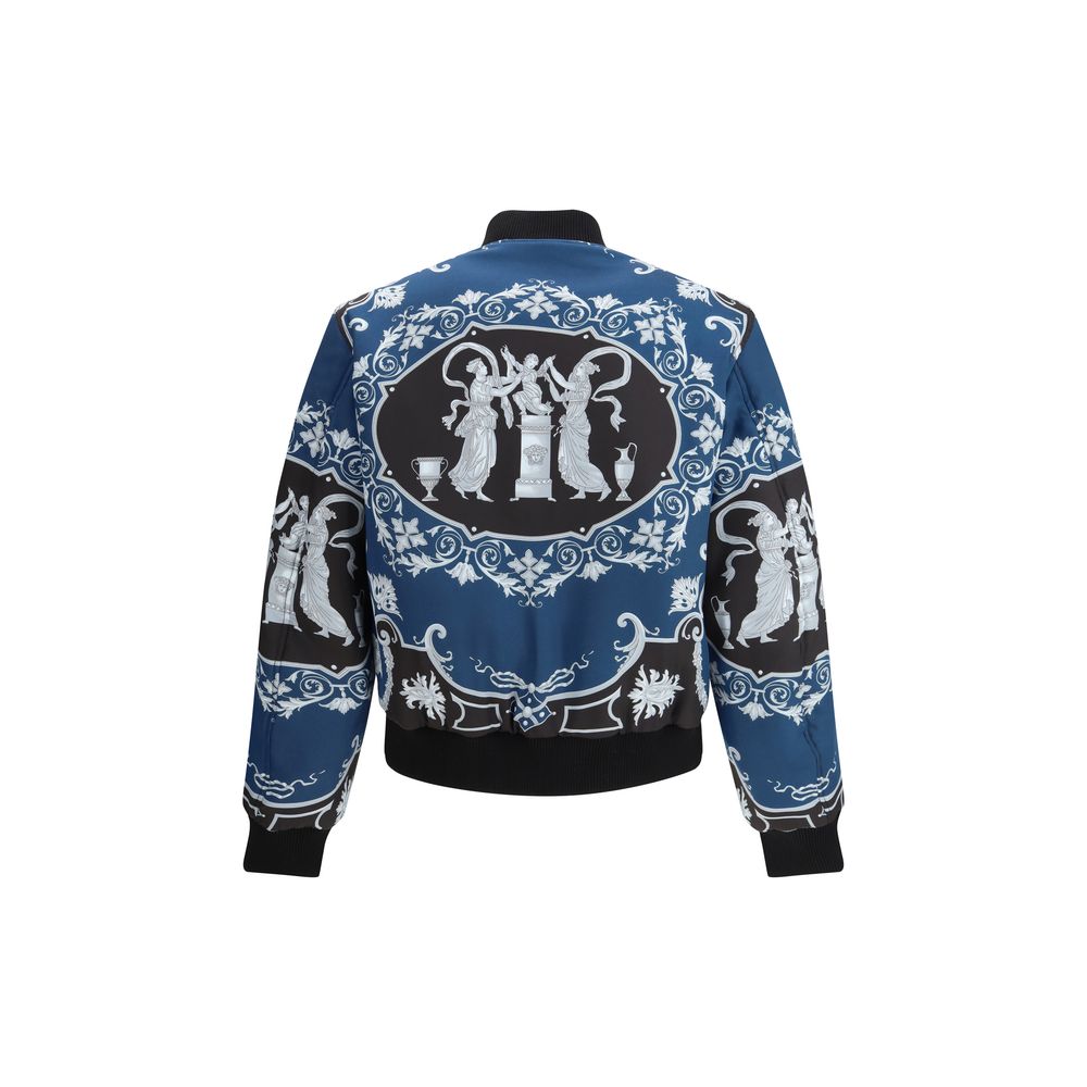Black Polyamide Bomber - ventzia