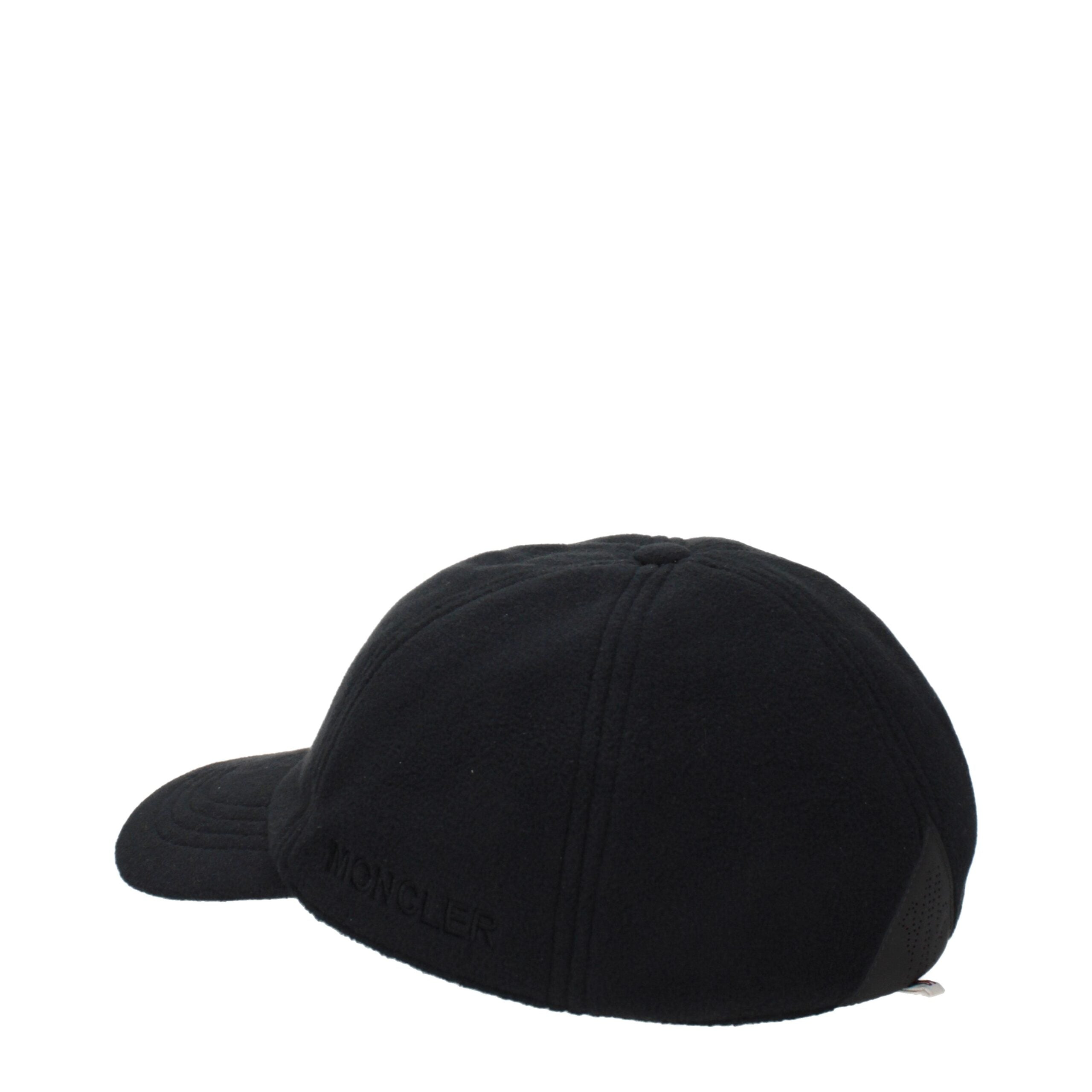 Black Polyester Cap (Baseball Hat) - ventzia