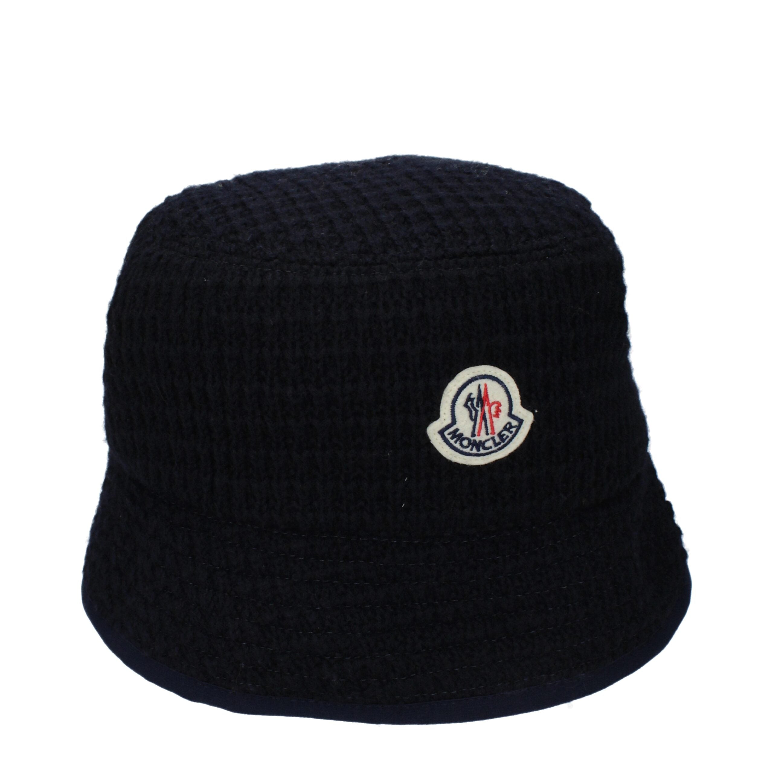 Blue Wool Bucket Hat - ventzia
