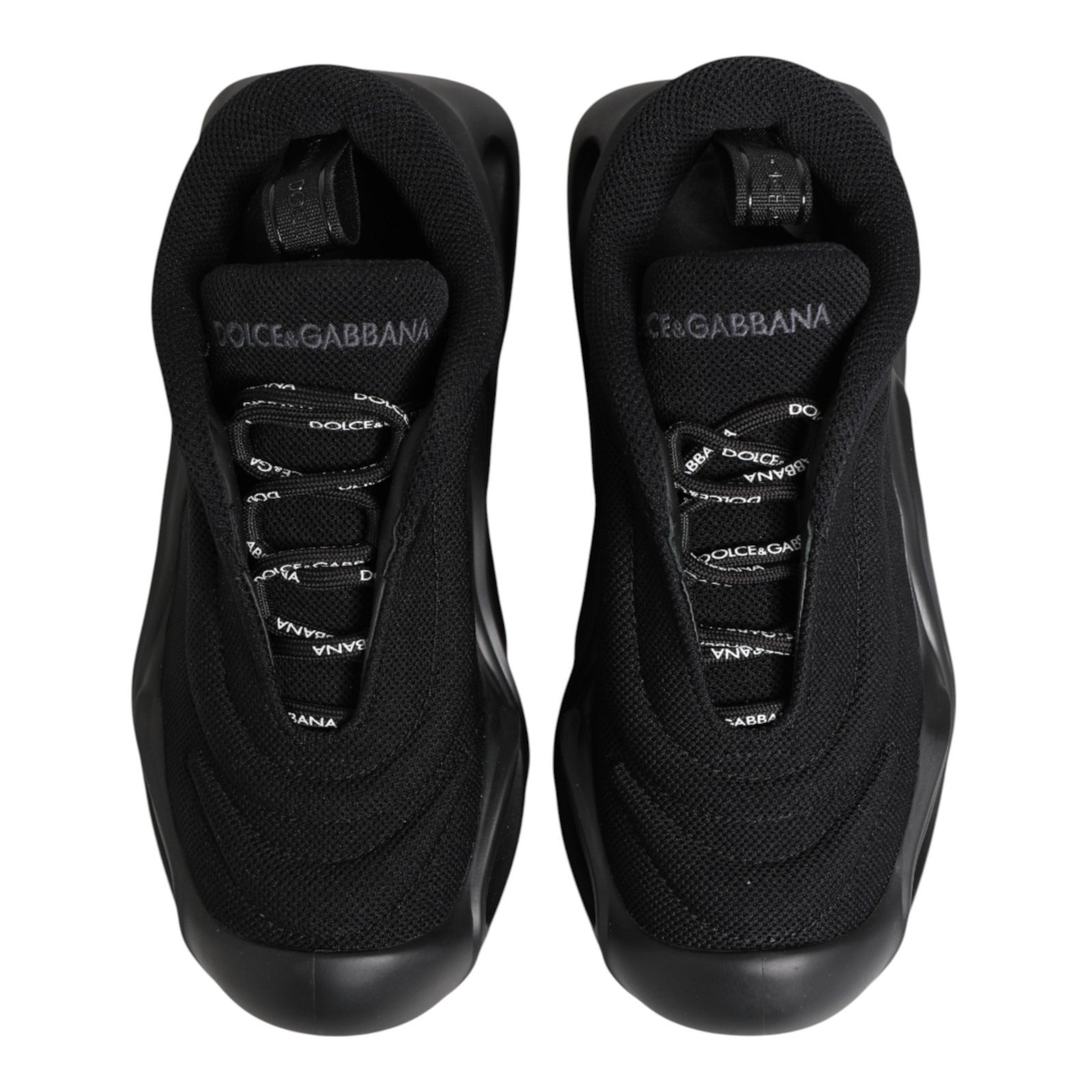 Black Slip On Low Top Wave Sneakers Shoes - ventzia