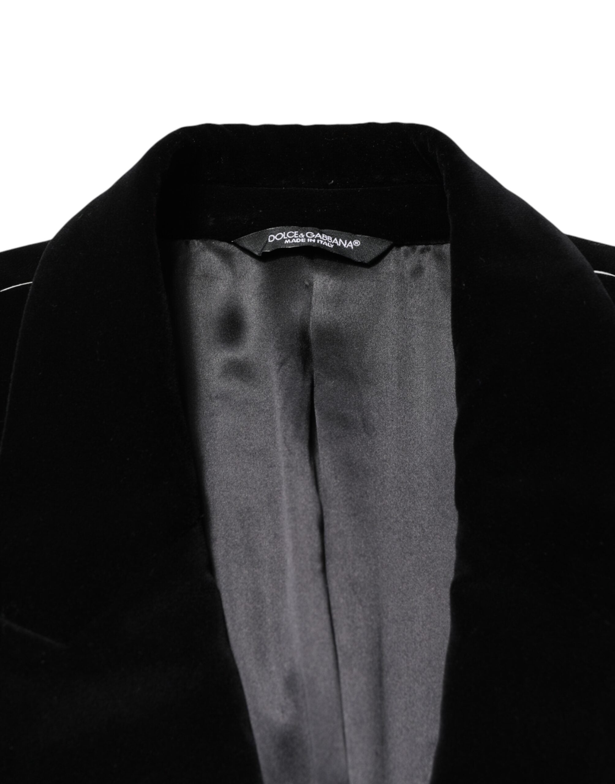 Black Cotton Velvet Long Trench Coat Jacket - ventzia