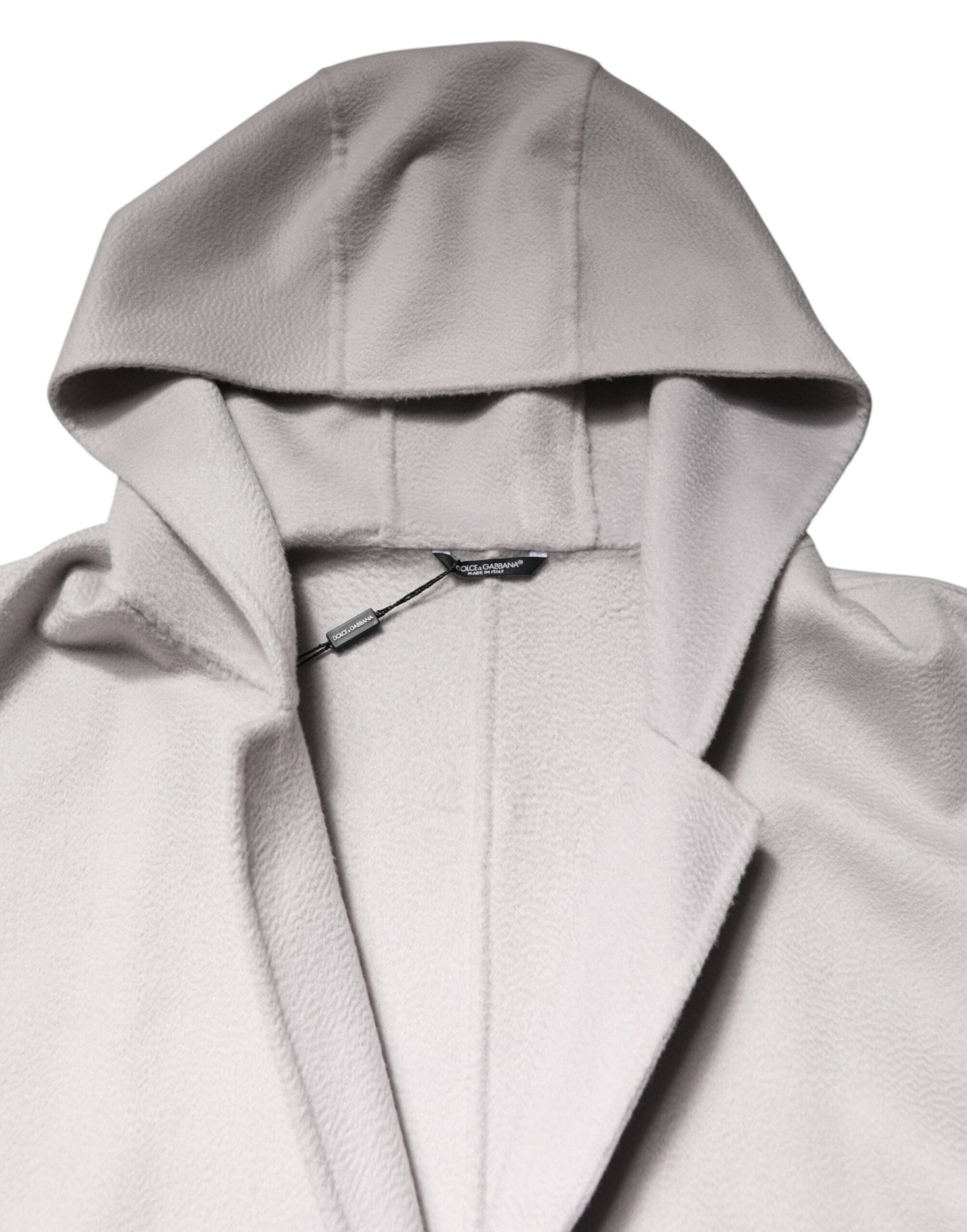 Off White Belted Long Trench Coat Men Jacket - ventzia