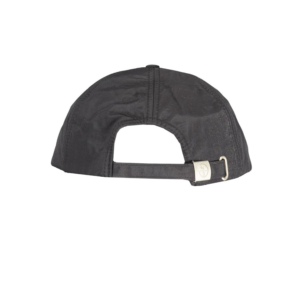 Nero Polyester Mens Cap - ventzia