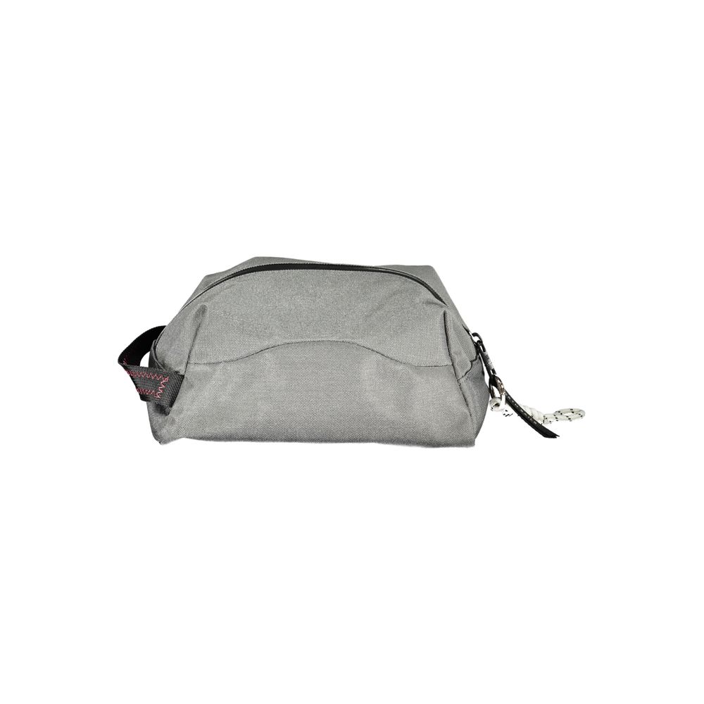 Grigio Polyester Men Beauty Case - ventzia
