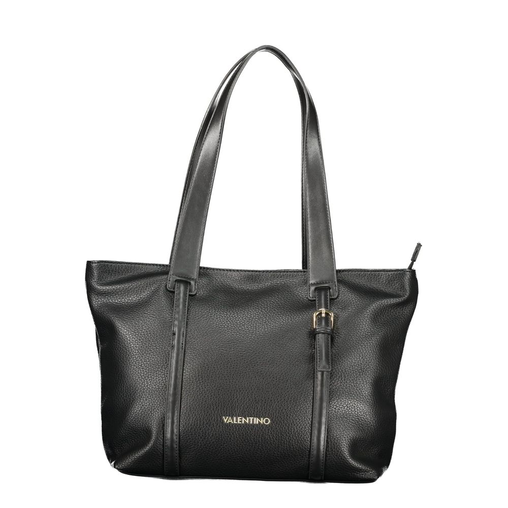 Nero Polyurethane Women Shoulder Bag - ventzia