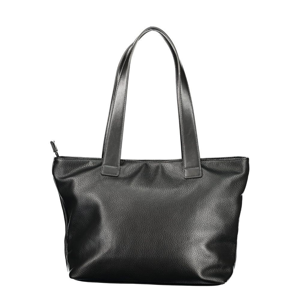 Nero Polyurethane Women Shoulder Bag - ventzia