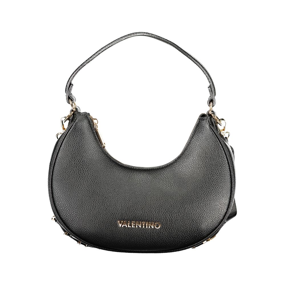Nero Poliuretano Women Shoulder Bag - ventzia