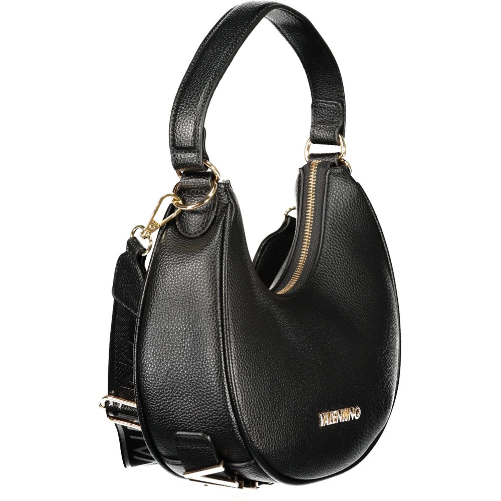 Nero Poliuretano Women Shoulder Bag - ventzia