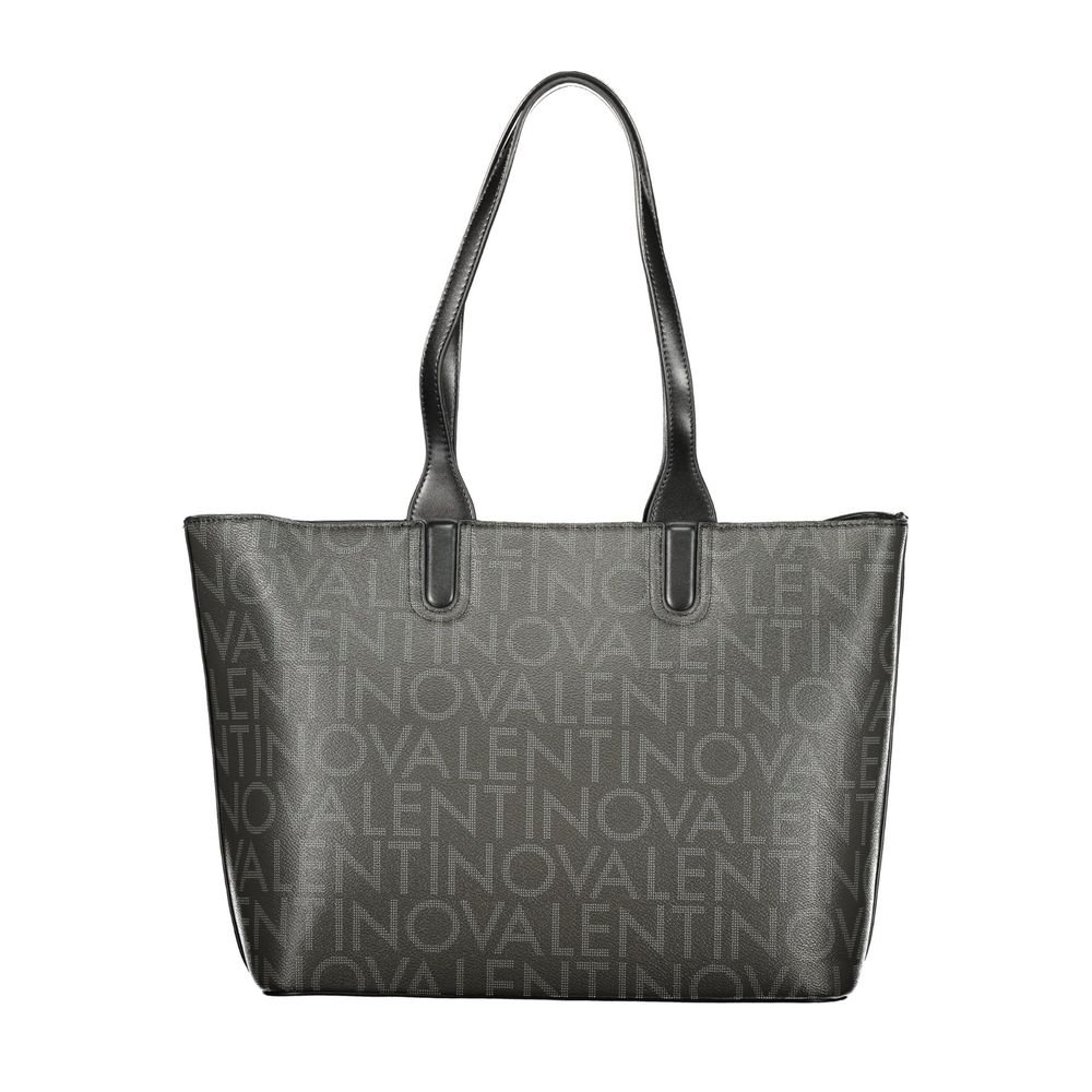 Nero Polyurethane Women Handbag - ventzia