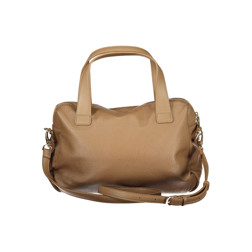 Marrone Poliuretano Women Handbag - ventzia