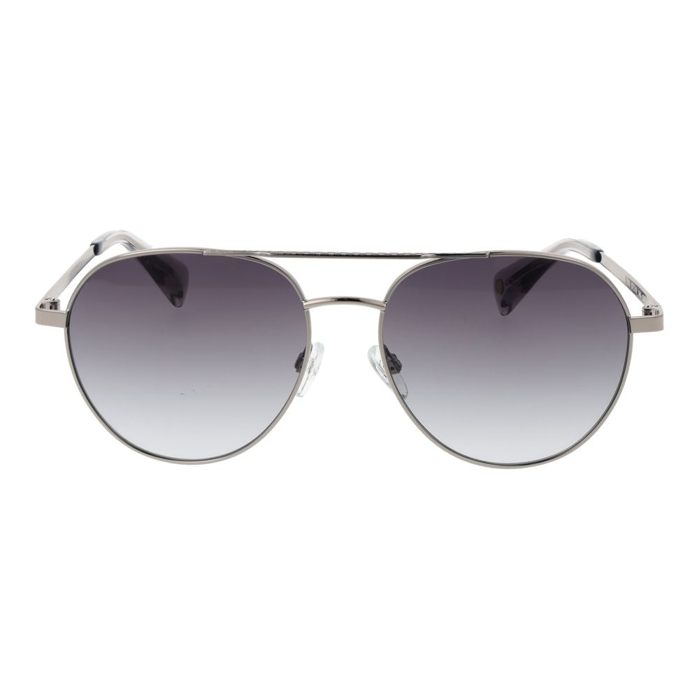 Gray Metal Sunglasses - ventzia