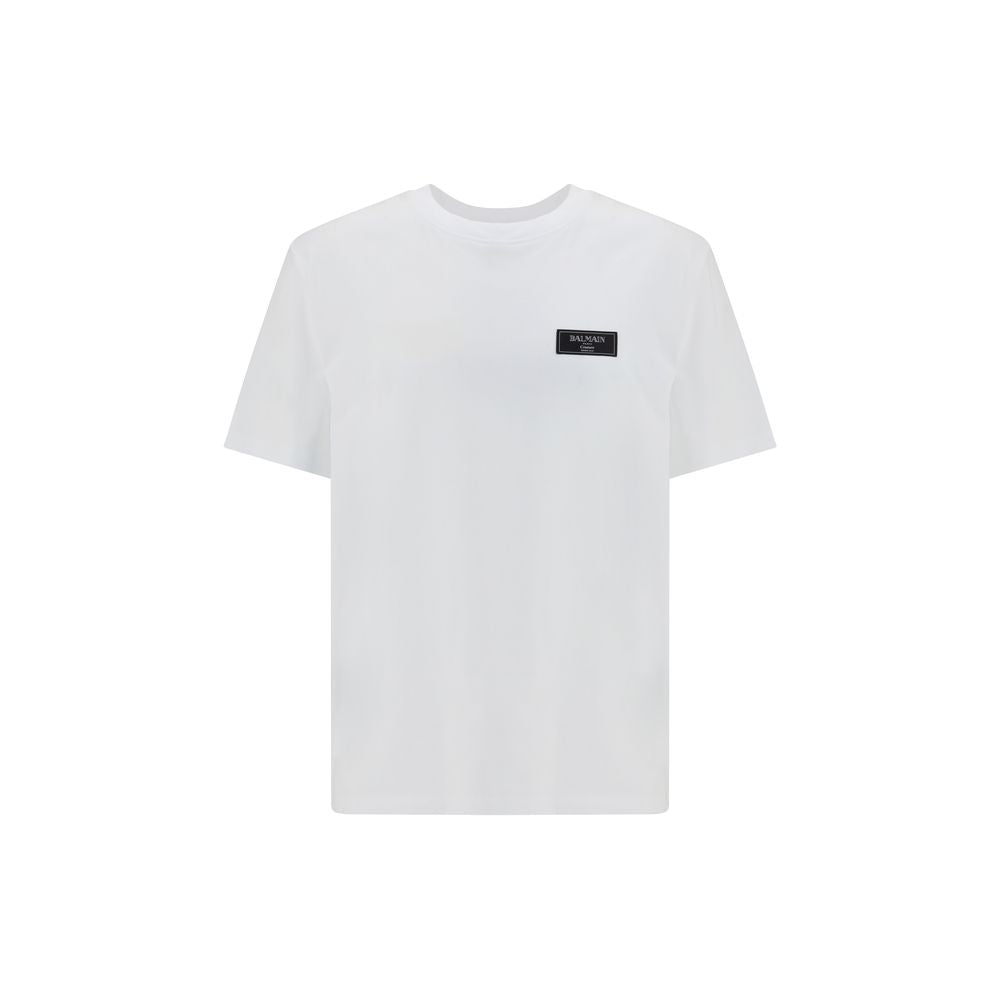 White Cotton T-Shirt - ventzia