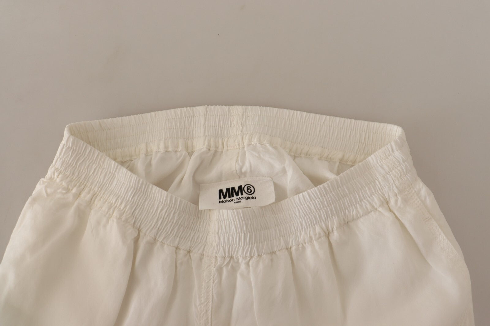 White High Waist Cropped Women Trouser Pants - ventzia