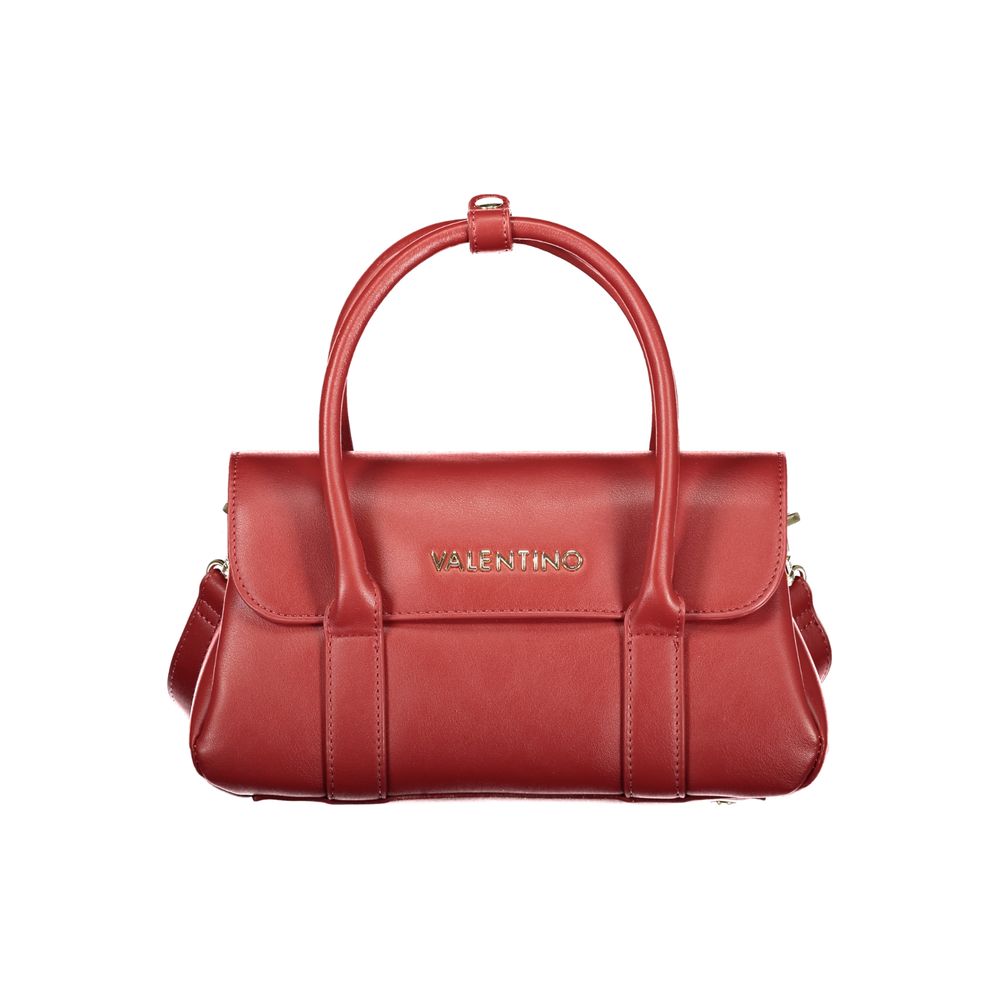 Rosso Poliuretano Women Handbag - ventzia