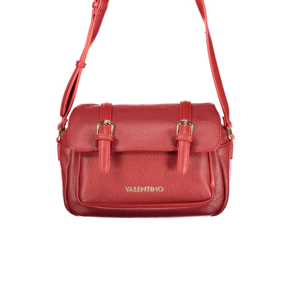 Rosso Poliuretano Women Shoulder Bag - ventzia