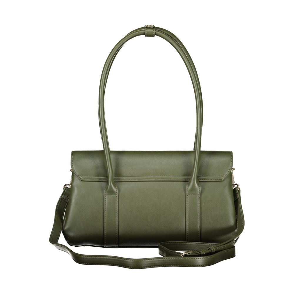 Verde Poliuretano Women Handbag - ventzia