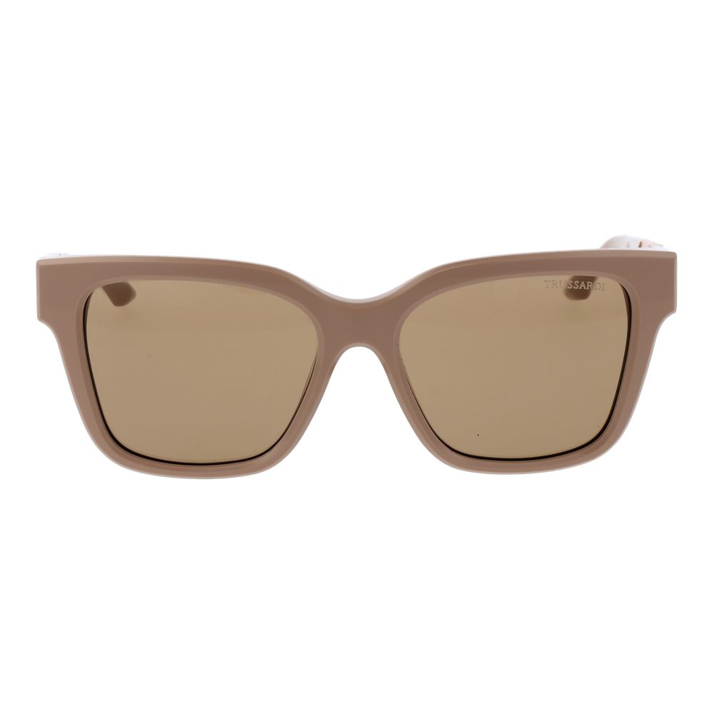 Beige Acetate Sunglasses