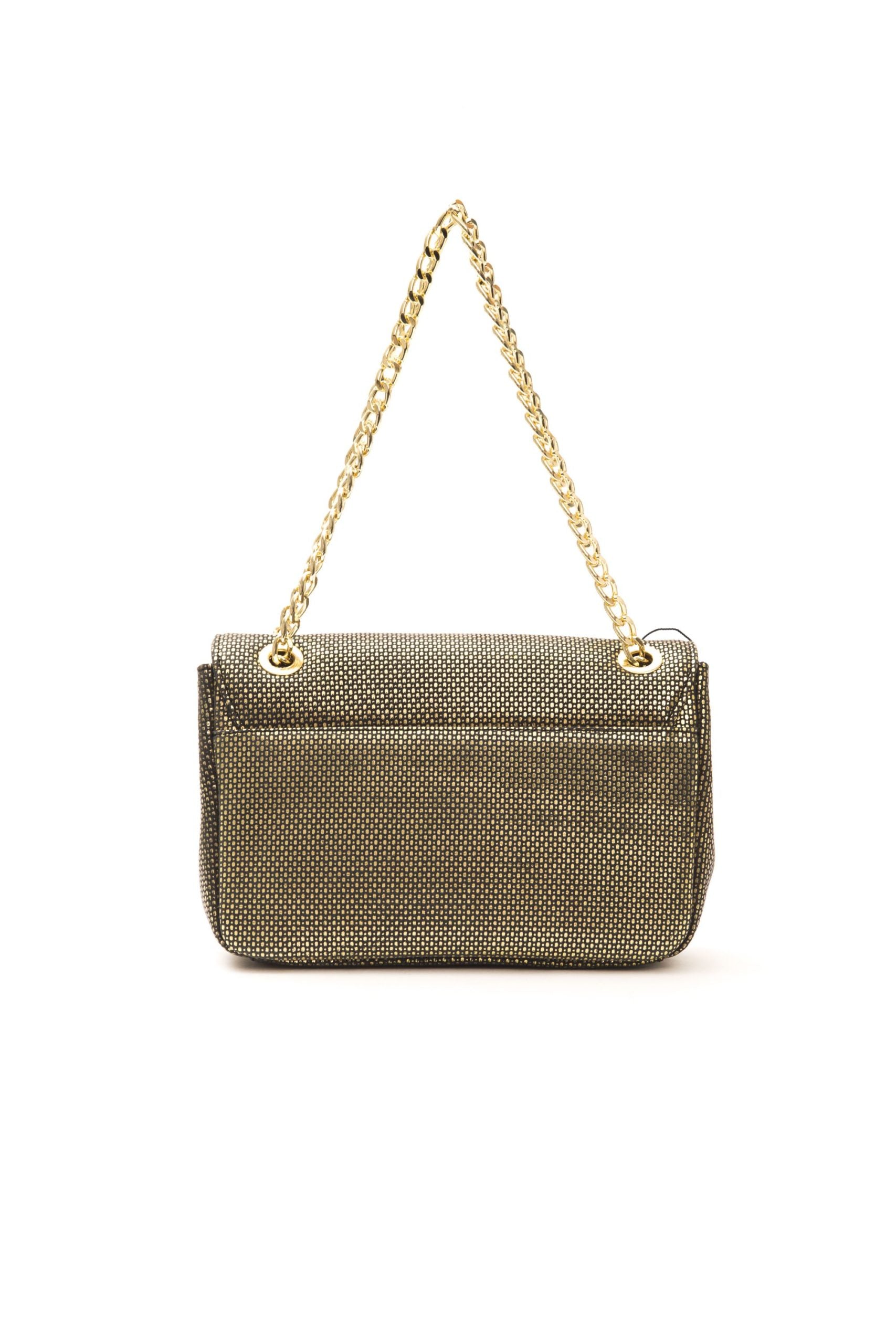 Black Leather Women Crossbody Bag - ventzia