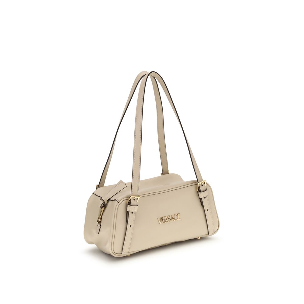 Beige Lamb Ovis Aries Aries Shoulder Bag - ventzia