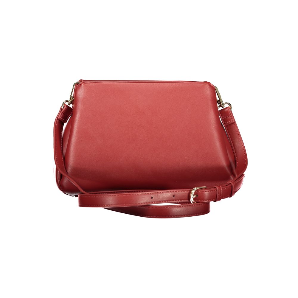 Red Polyethylene Handbag - ventzia