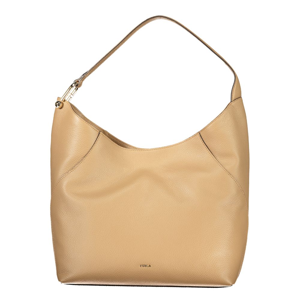 Marrone Leather Women Handbag - ventzia