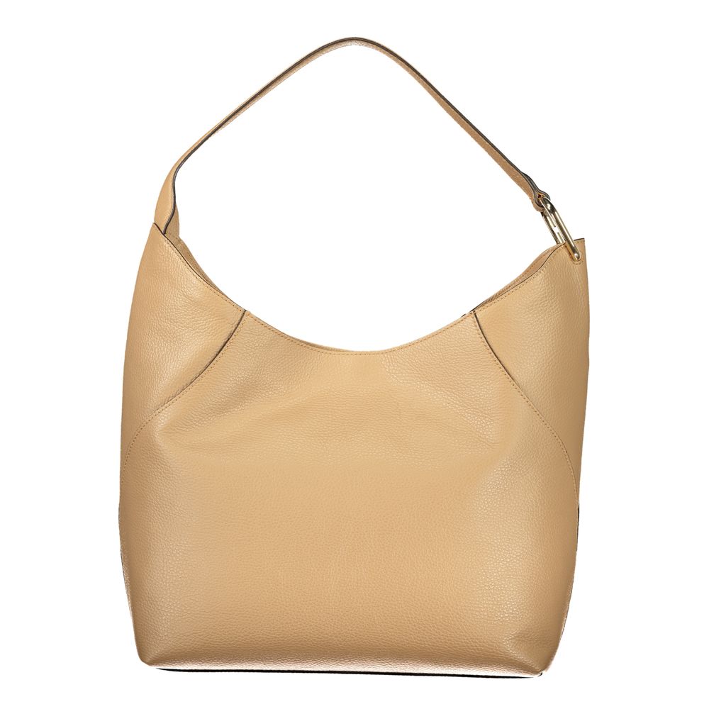 Marrone Leather Women Handbag - ventzia