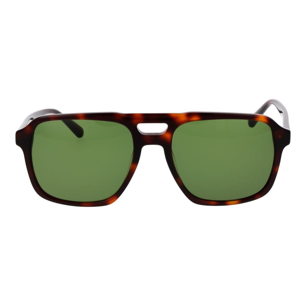 Brown Plastic Sunglasses