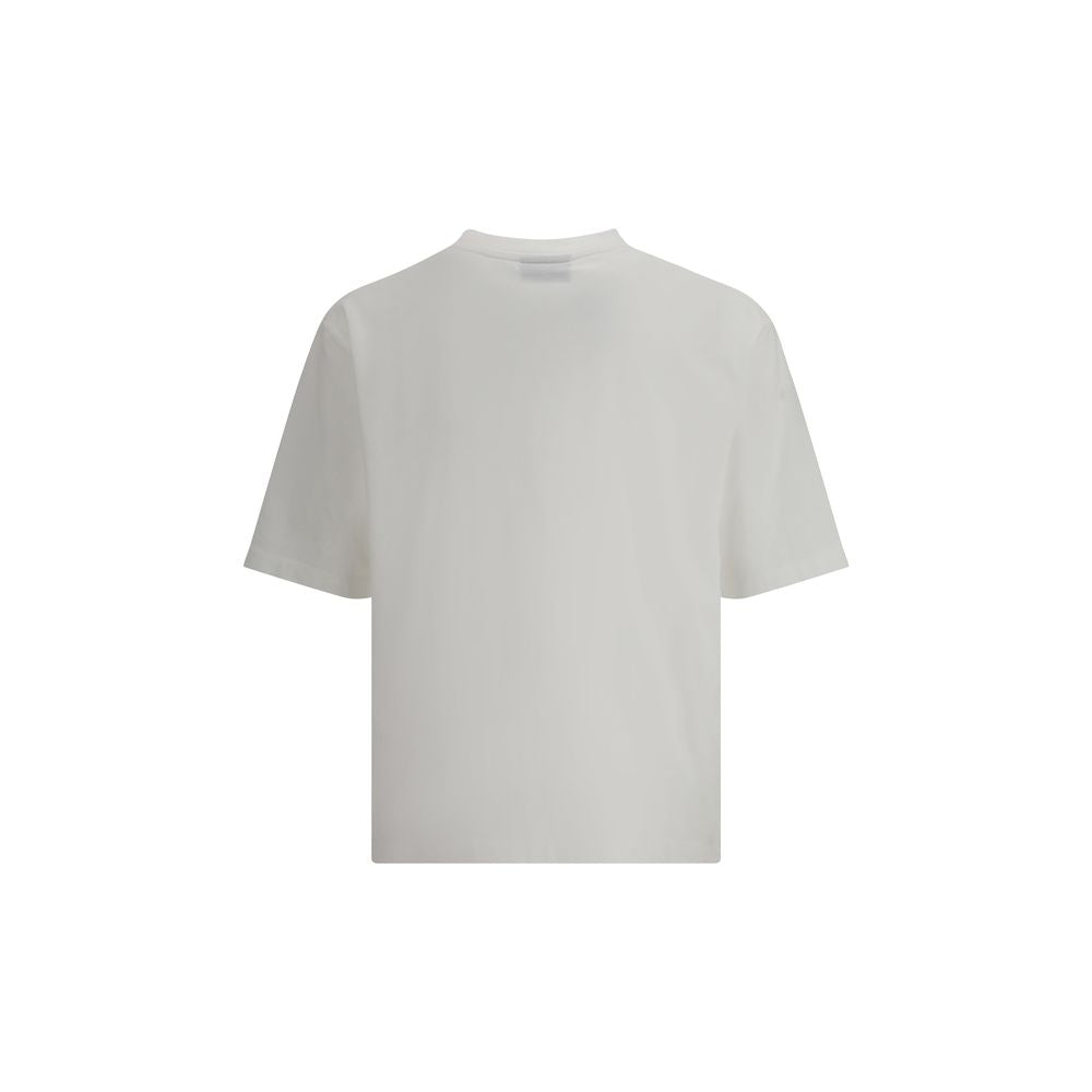 White Cotton T-Shirt - ventzia