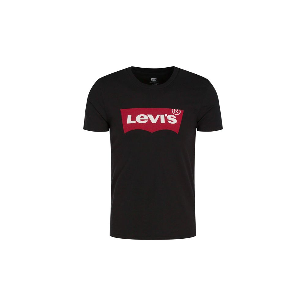 Black Cotton T-Shirt - ventzia
