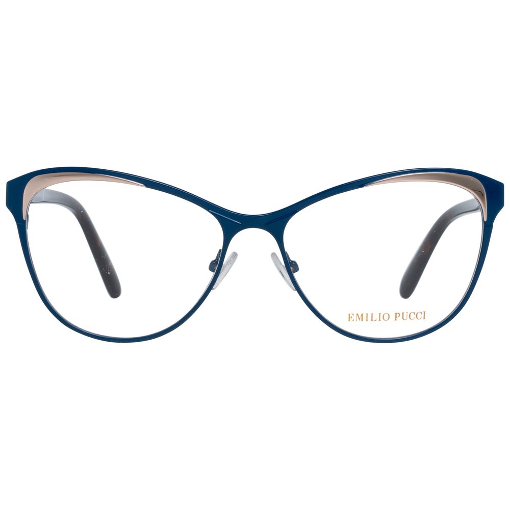 Blue Metal Glasses (Frames) - ventzia