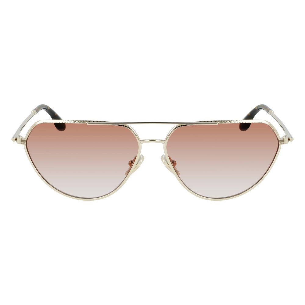 Gold Metal Sunglasses - ventzia