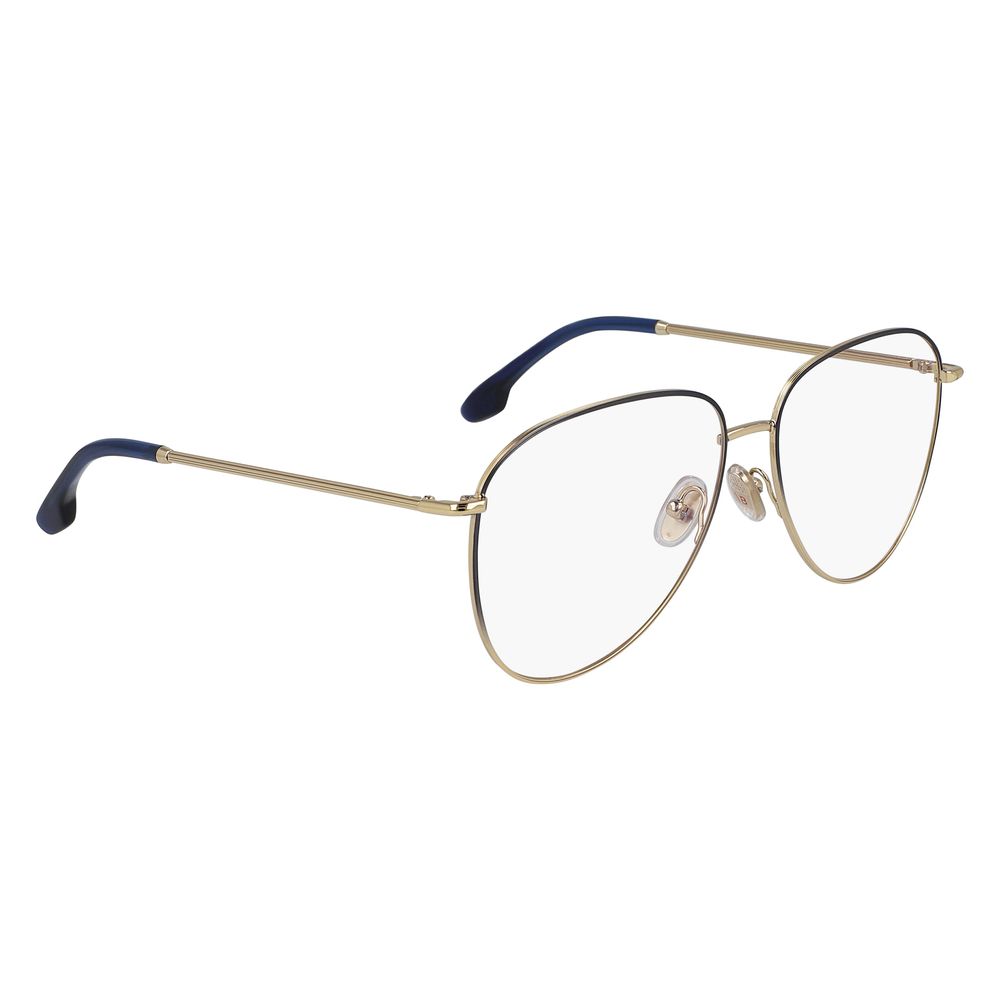 Blue Metal Glasses (Frames) - ventzia