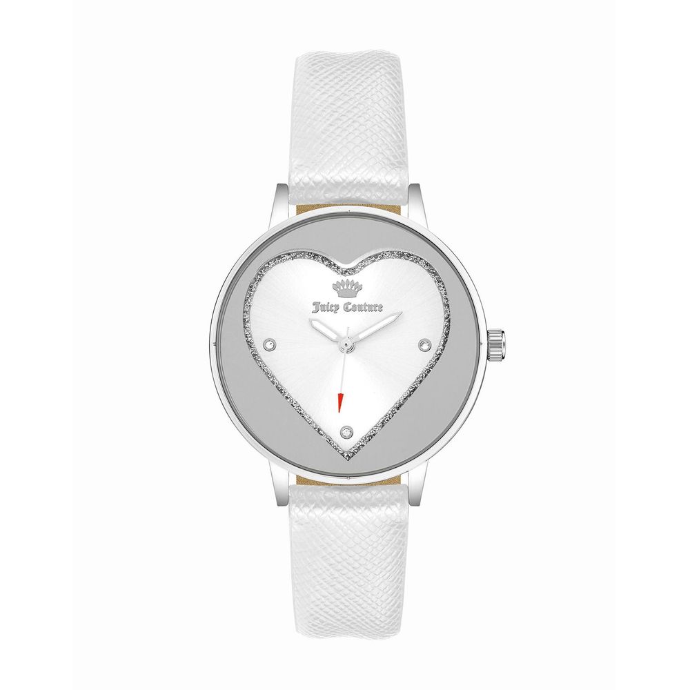 White Plastic Dress Watch - ventzia