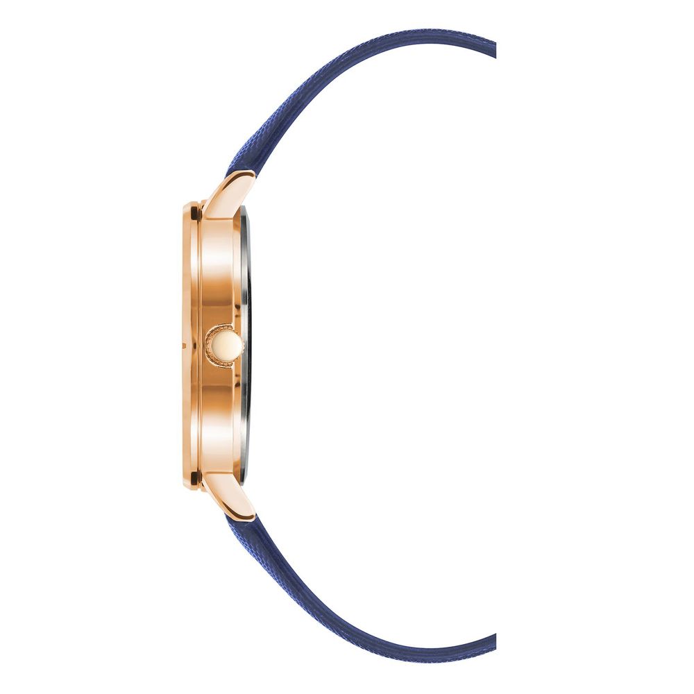 Blue Plastic Dress Watch - ventzia