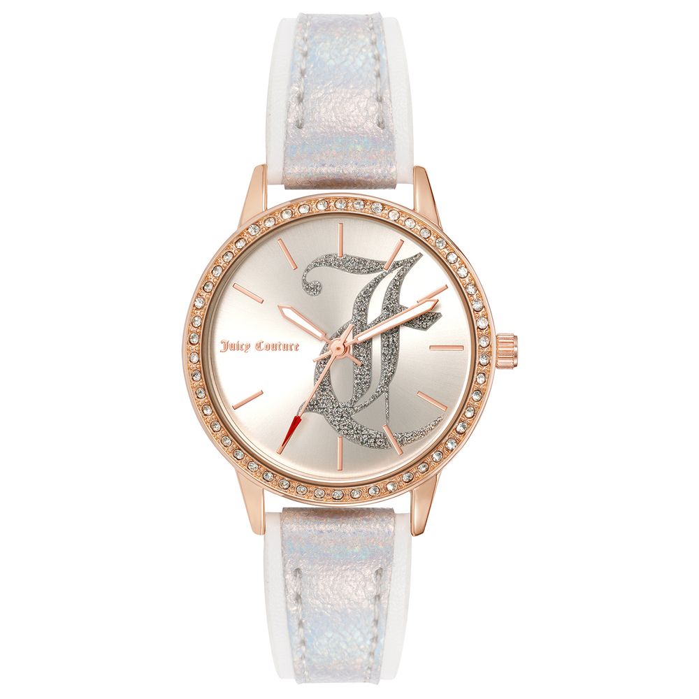 White Plastic Dress Watch - ventzia