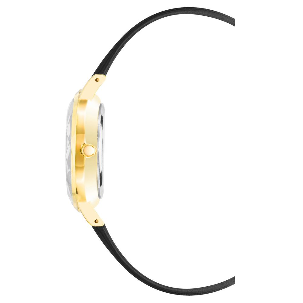 Black Plastic Dress Watch - ventzia