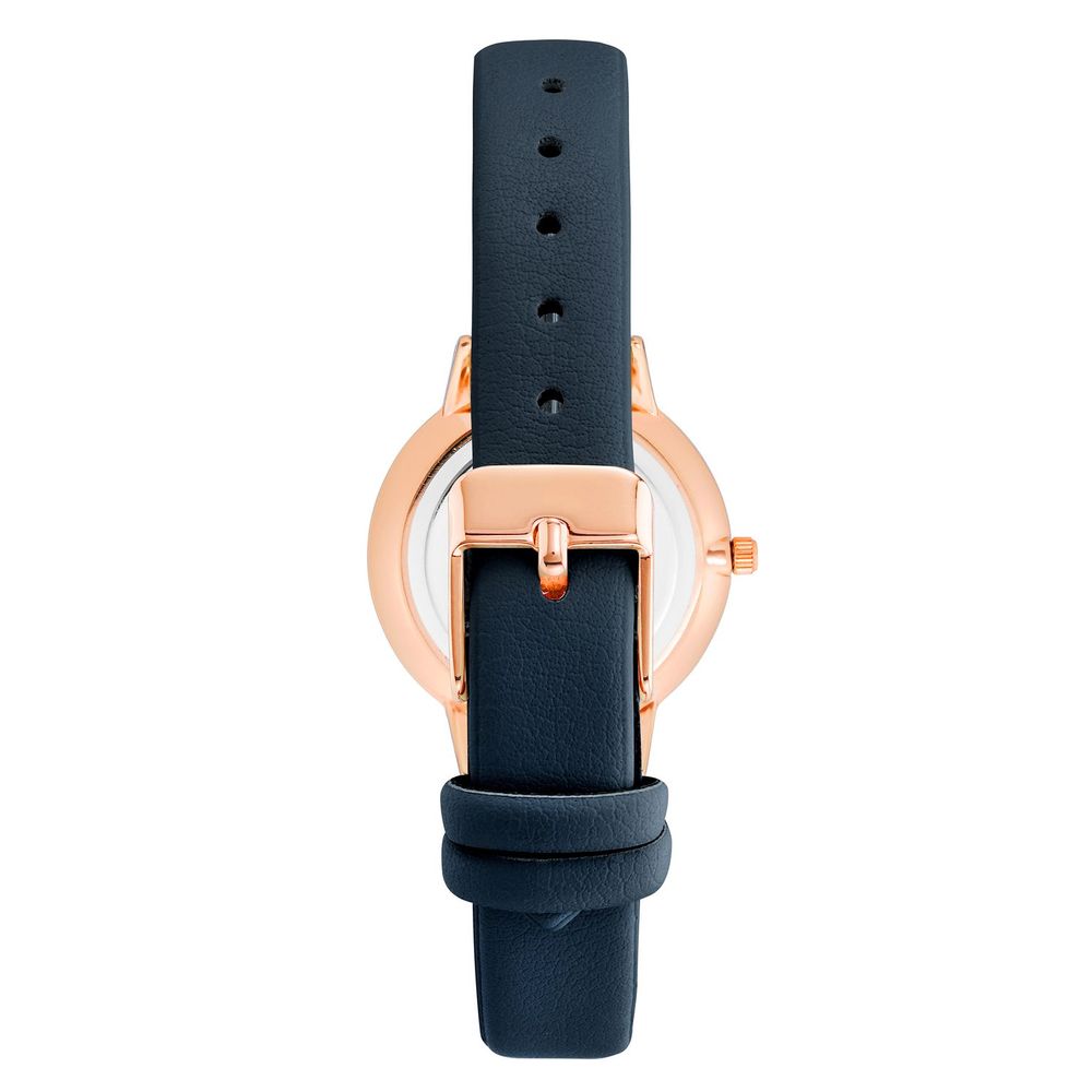Blue Plastic Dress Watch - ventzia
