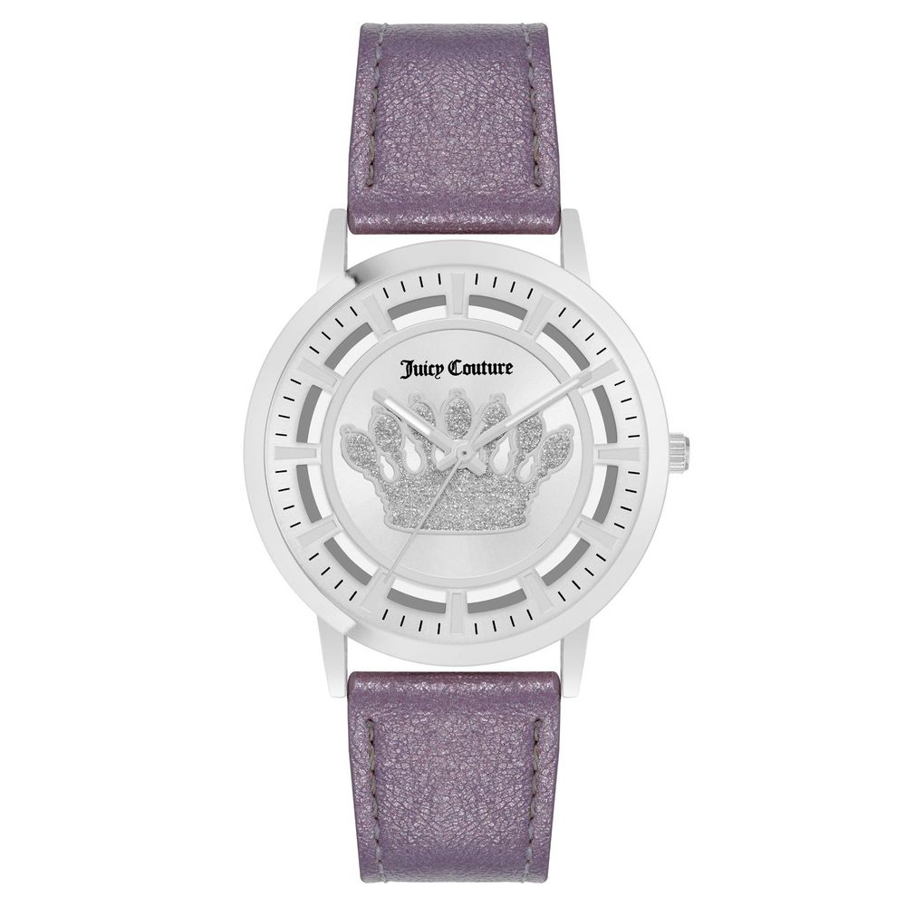 Purple Plastic Dress Watch - ventzia