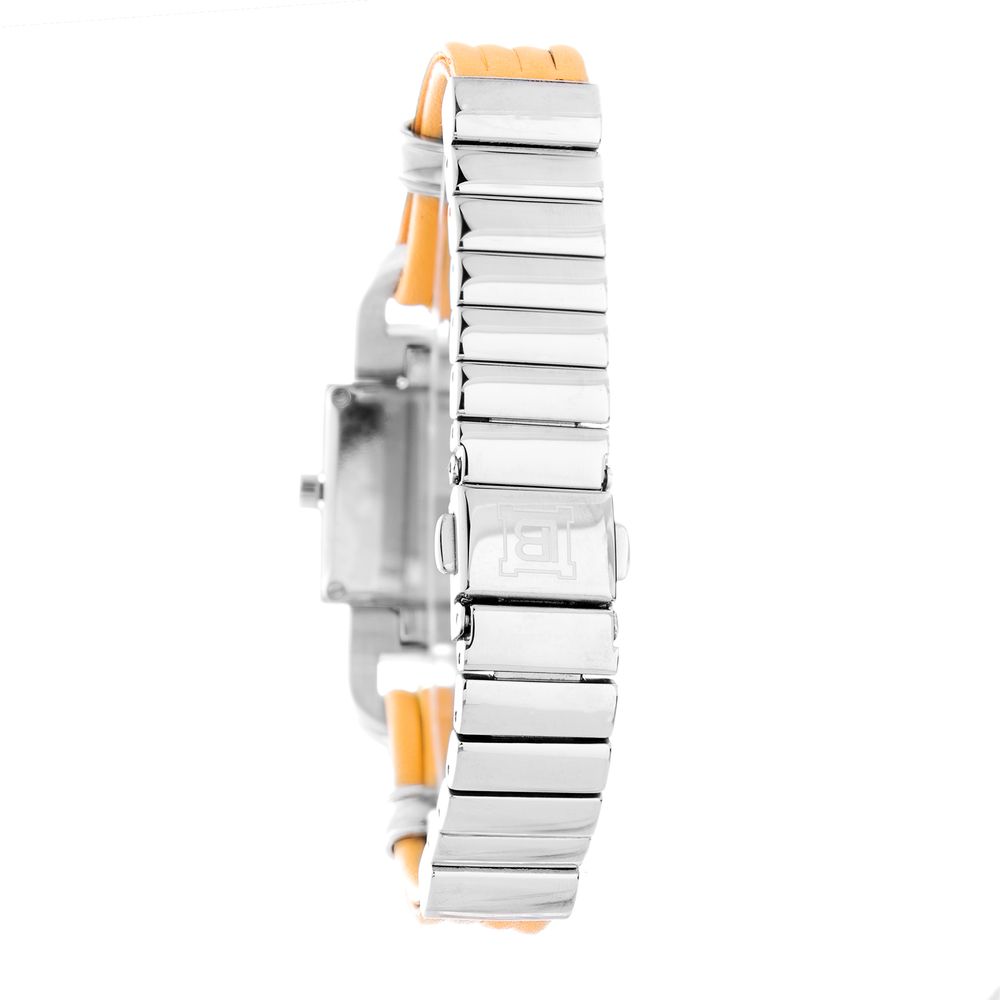 Orange Leather Lining Dress Watch - ventzia