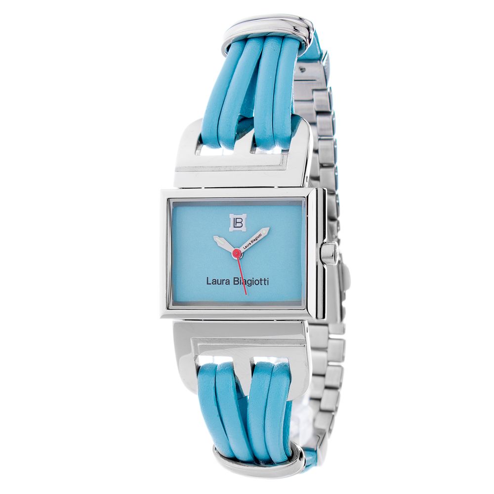 Blue Leather Lining Dress Watch - ventzia